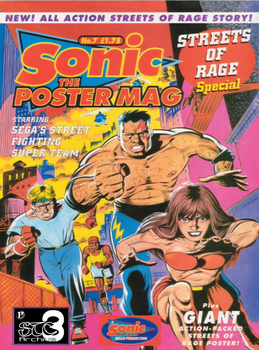 Sonic the Poster Mag - Issue #07 Comic cover page